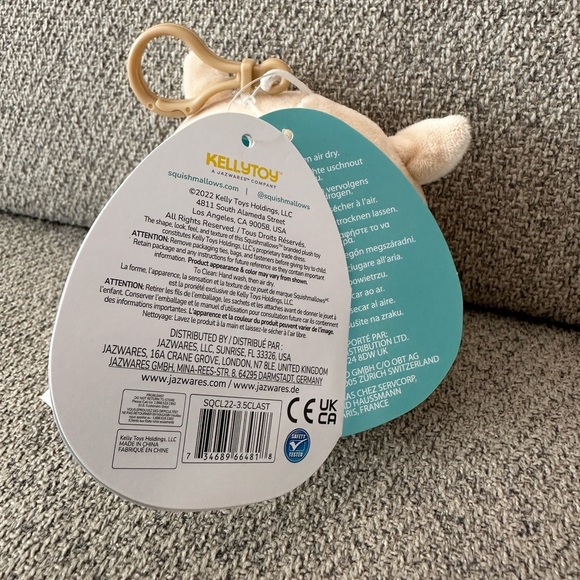 Nwt 🦙 3" Leah The Inspirational Llama Clip Squishmallow - Picture 3 of 3